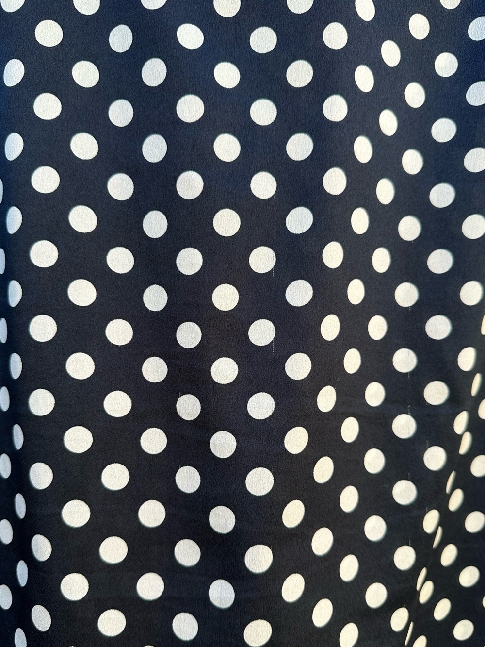 Ann Taylor Polka Dot Tie Front Sleeveless Top - XL - Picture 9 of 9